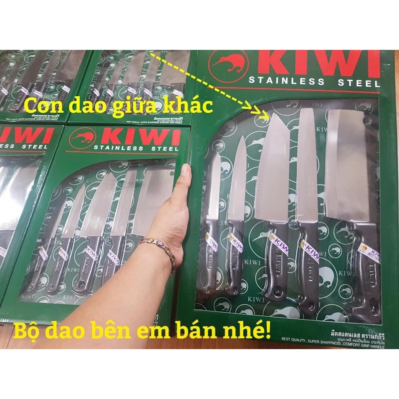 BỘ DAO KIWI THÁI LAN