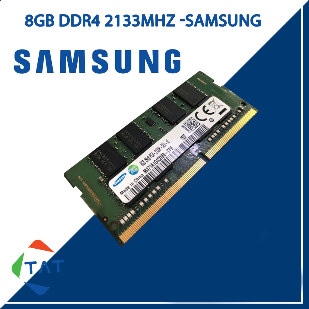 Ram Laptop 8GB DDR4 2133MHz Samsung Hynix Kingston (Bảo Hành 36 Tháng 1 Đổi 1)