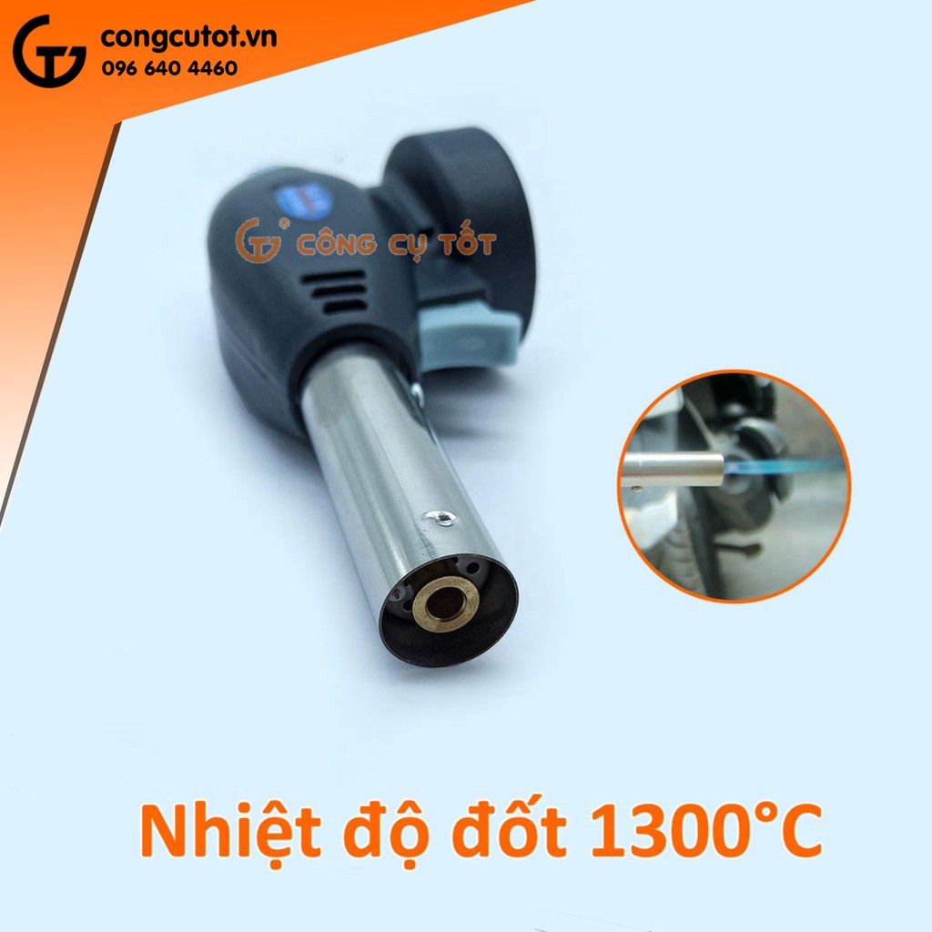 Khò ga thân béo đầu phun Φ19mm có chế độ sấy, nướng