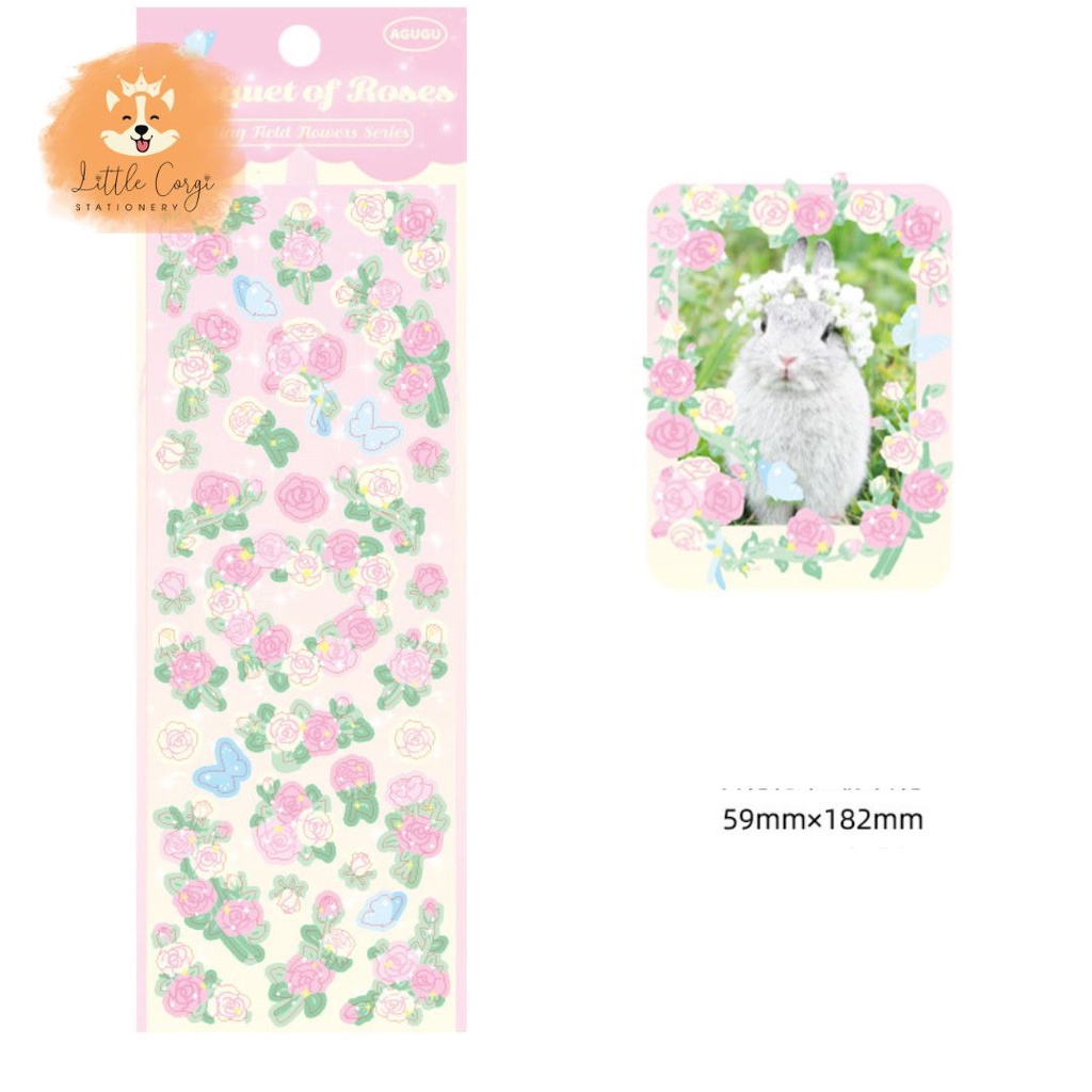 Hình dán sticker trang trí toploader, sổ tay, điện thoại móc khóa hologram nhiều mẫu - Nhãn dán sticker hologram