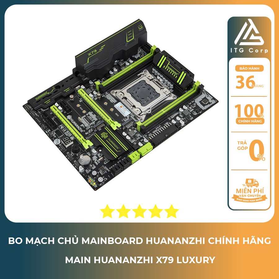 Main HuananZhi X79 Luxury Đơn New (1CPU)