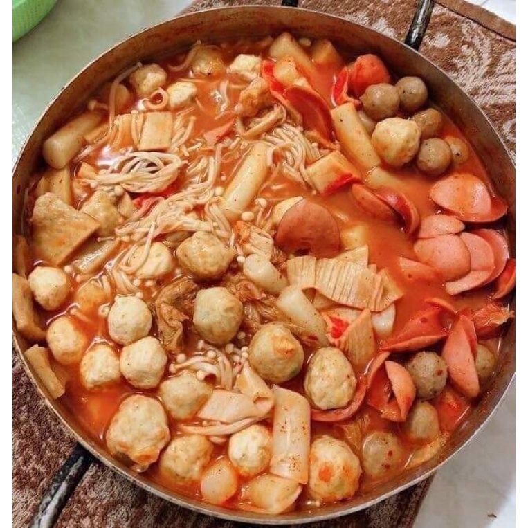 Lẩu Tokbokki Tự làm