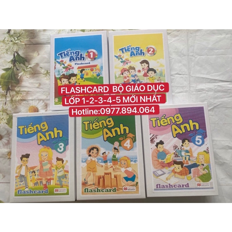 Flashcard Tiếng Anh Lớp 1-2-3-4-5❤️ Tiếng Anh Bộ Giáo Dục Mới Nhất 2021