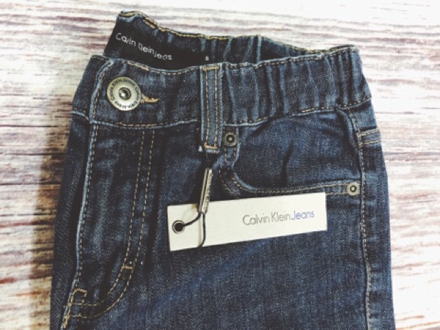 Quần jeans nữ CALVIN KLEIN Size 8 - Flare fit chính hãng xách tay