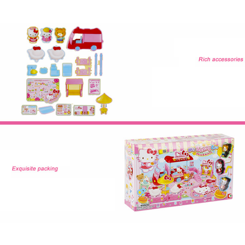 Bộ Đồ Chơi Giả Lập Nhà Bếp Hello Kitty Cho Bé