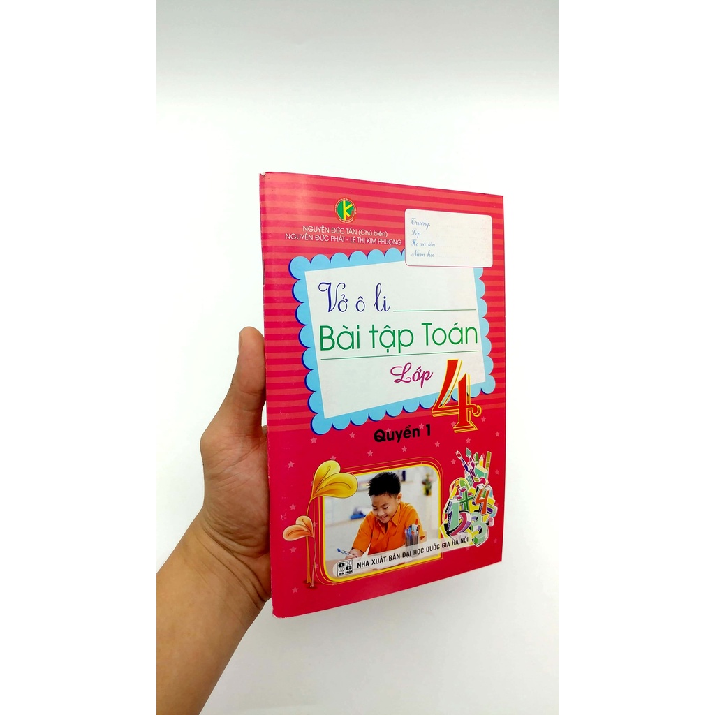 Sách Vở Ô Li Bài Tập Toán Lớp 4 - Quyển 1
