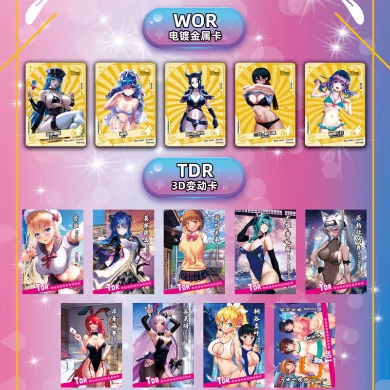 Bộ Sưu Tập Thẻ Bài Nữ Thần