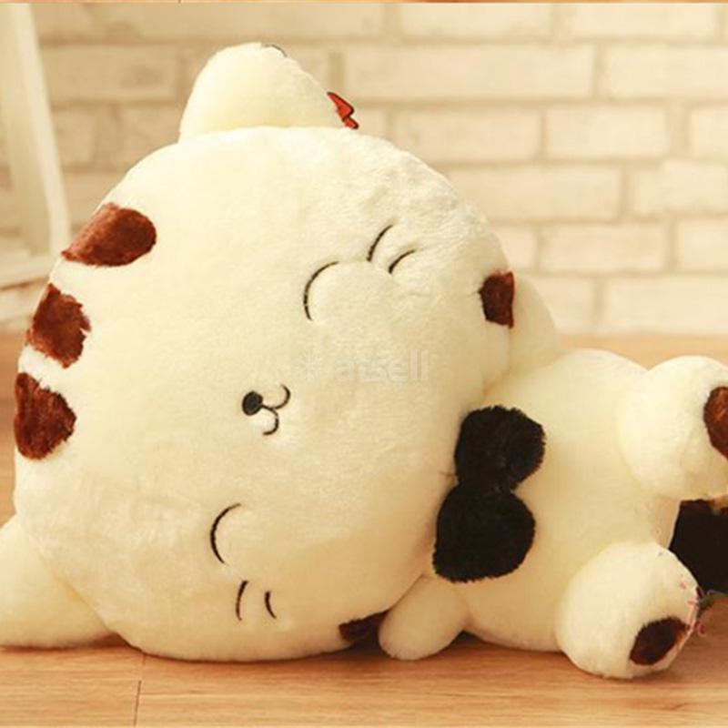 Thú nhồi bông hình chú mèo cười dễ thương kích thước 45cm