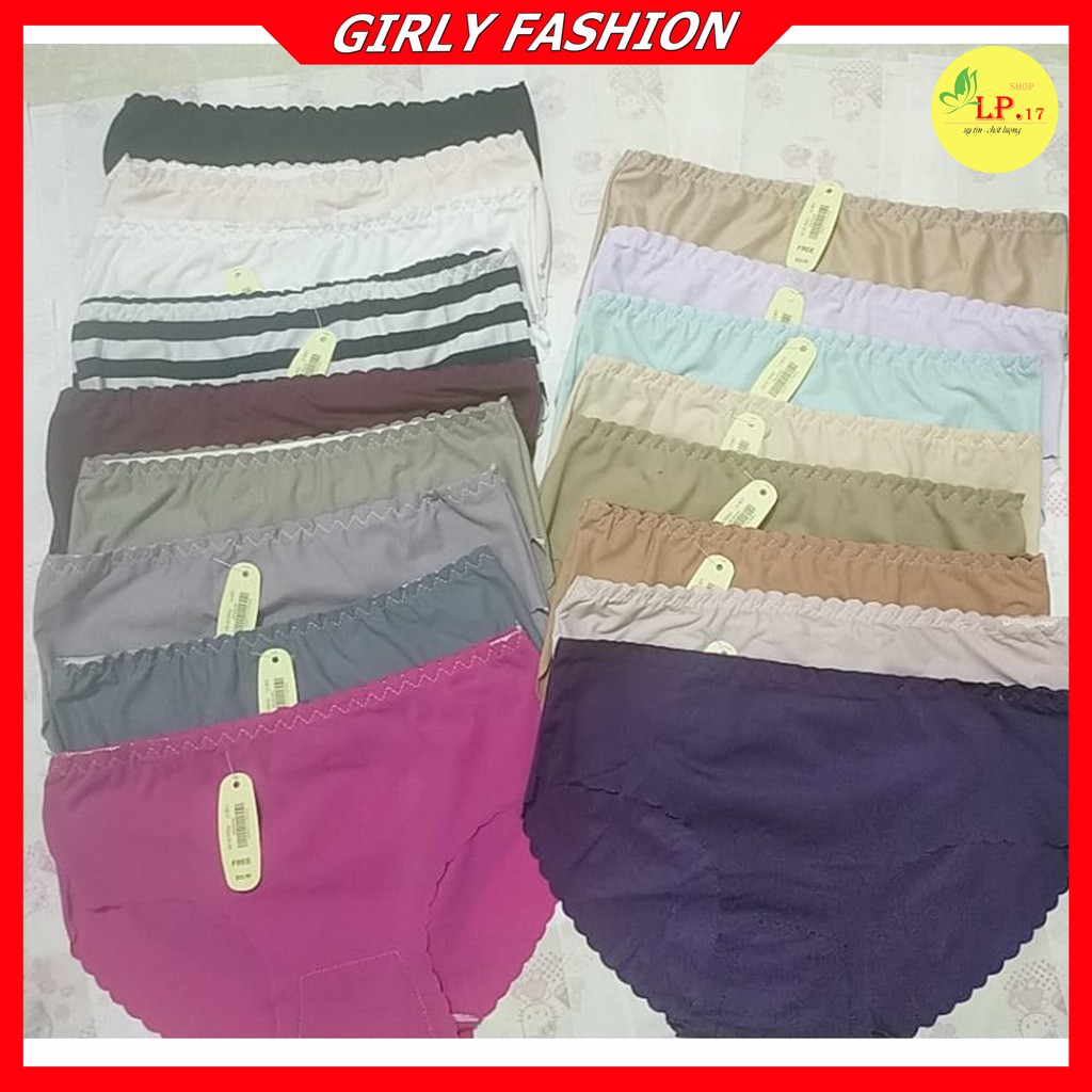 [Mã WAMT2405 giảm 10k đơn 0k] Quần lót nữ ❤️HÀNG LOẠI I❤️ Quần lót thun lạnh - Quần chip đúc su siêu nhẹ cạp viền | BigBuy360 - bigbuy360.vn