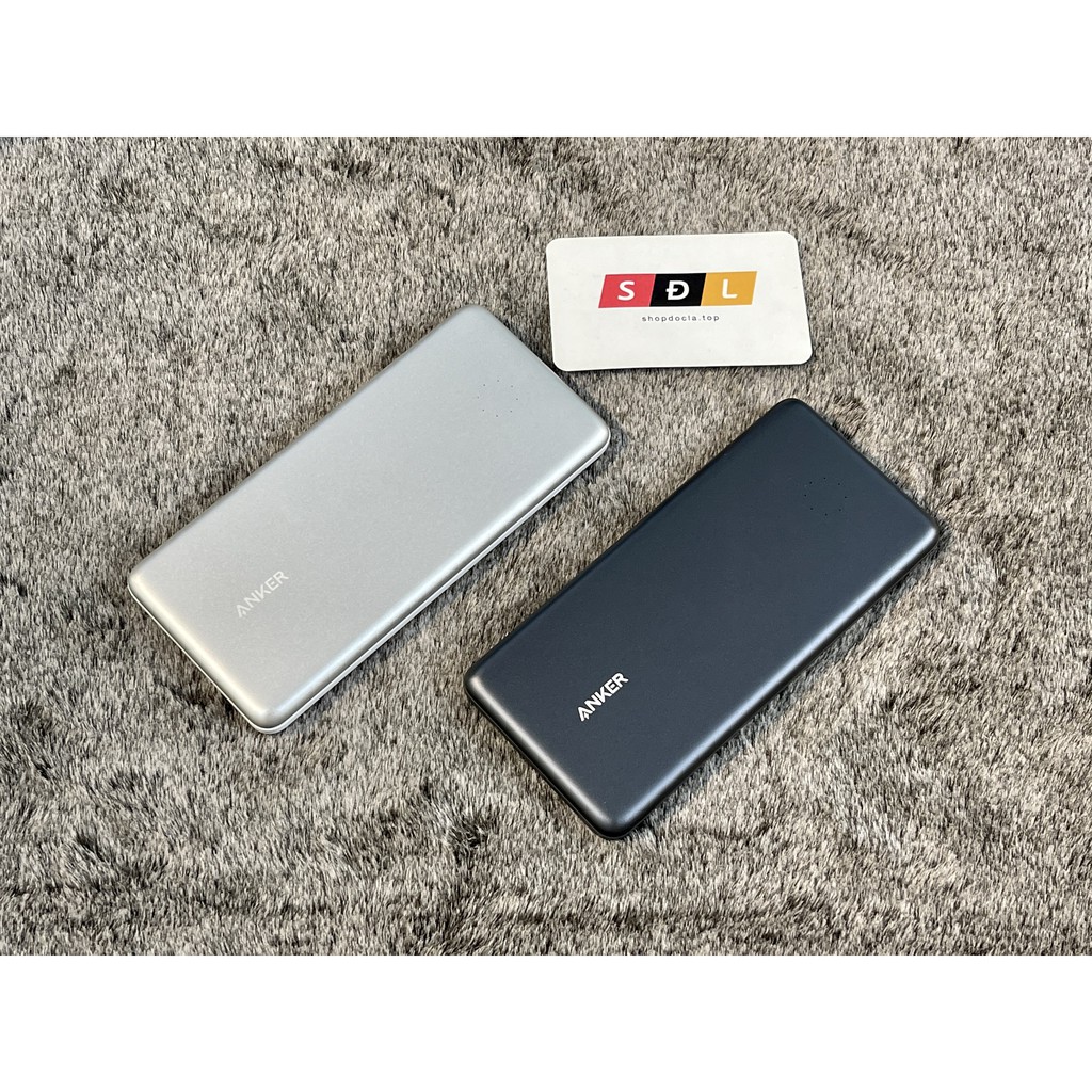 Sạc dự phòng Anker PowerCore+ 10000 Pro model A1233 tích hợp cổng dành cho thiết bị táo