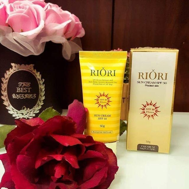 KEM CHỐNG NẮNG RIORI SUN CREAM SPF50