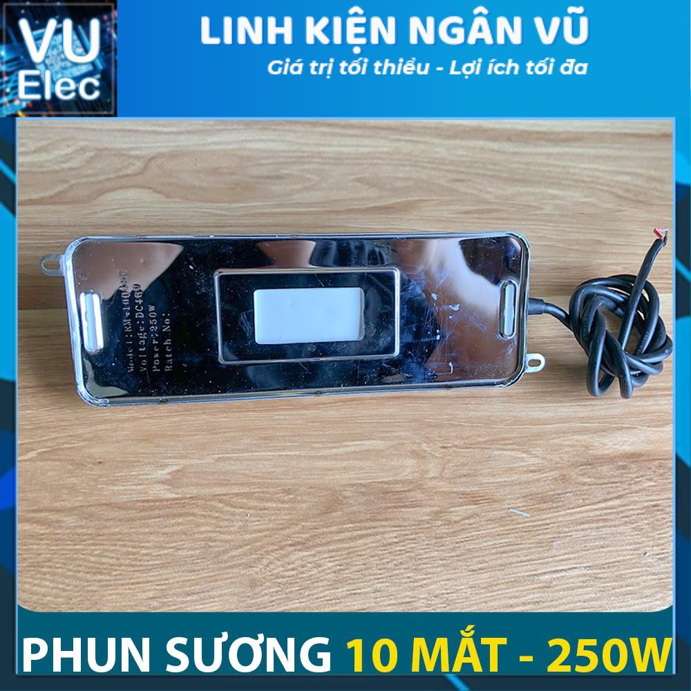 Vỉ động cơ phun sương siêu âm 6 - 10 mắt (Tạo hơi nước 170W-250W), Máy phun sương trồng lan