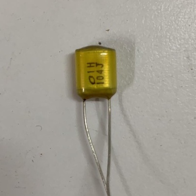 Tụ điện film màu vàng 104J 1H 50V 104 0.1uF