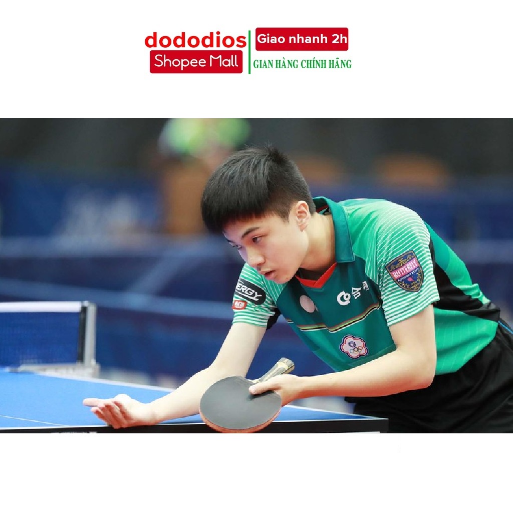 Bộ 2 vợt bóng bàn tặng kèm 3 bóng DODODIOS, cốt vợt 7 lớp, mặt mút đàn hồi, chất lượng đạt chuẩn CHÍNH HÃNG