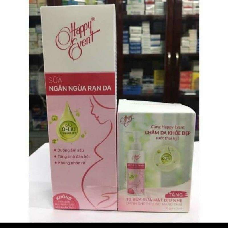 SỮA NGĂN NGỪA RẠN DA HAPPY EVENT 100ML