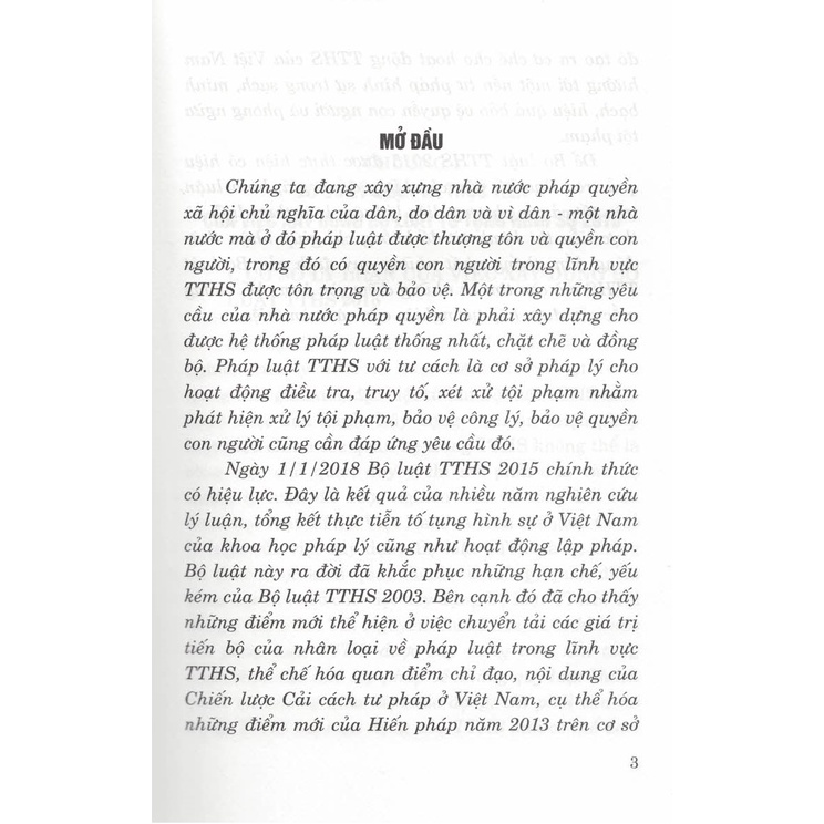 Sách - Cở Sở Lý Luận Và Thực Tiễn Của Bộ Luật Tố Tụng Hình Sự 2015