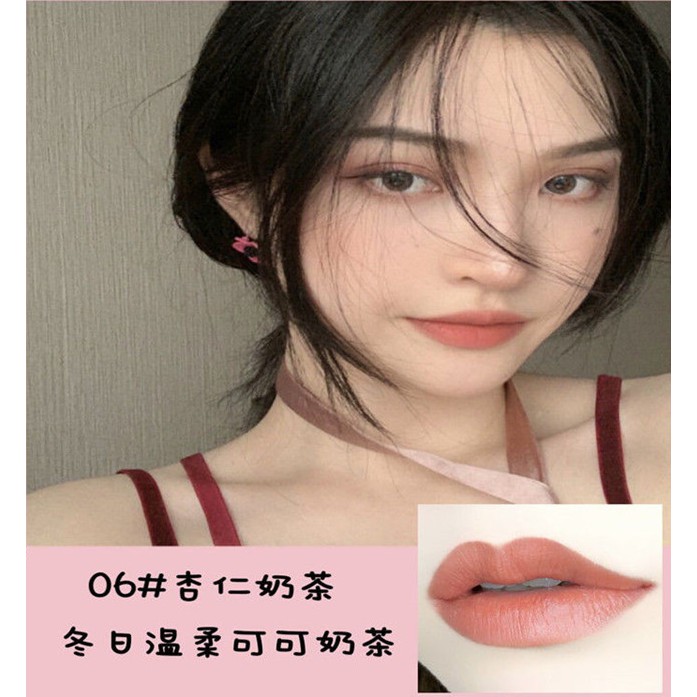 Bộ 8 cây son kem lì lâu trôi dùng trang điểm chống thấm nước hiệu ứng sương khói thương hiệu WETN | BigBuy360 - bigbuy360.vn