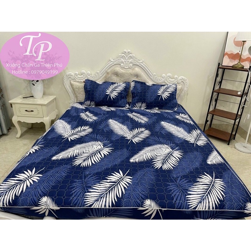 Ga Chun Lẻ Trần Bông Dày Dặn Vải Coton Poly Siêu Mềm Mịn Đủ Size 1m6/1m8/2m2 Được Chọn Mẫu