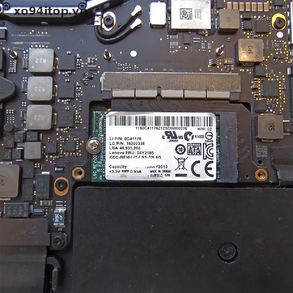 Thẻ chuyển đổi NVME M.2 NGFF M-Key SSD thích hợp cho Macbook Pro 2016 2017 13 &quot;A1708