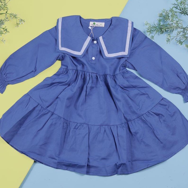 Váy thô Ofox cổ vuông LITIBABY 6/10T