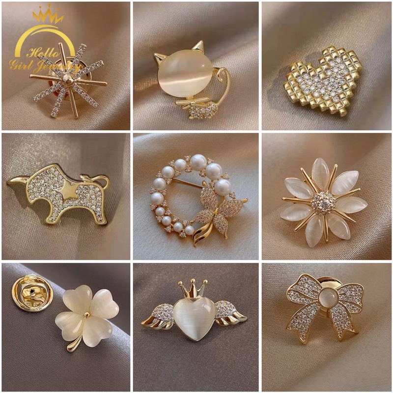 Ghim cài áo hình hello kitty thời trang cao cấp