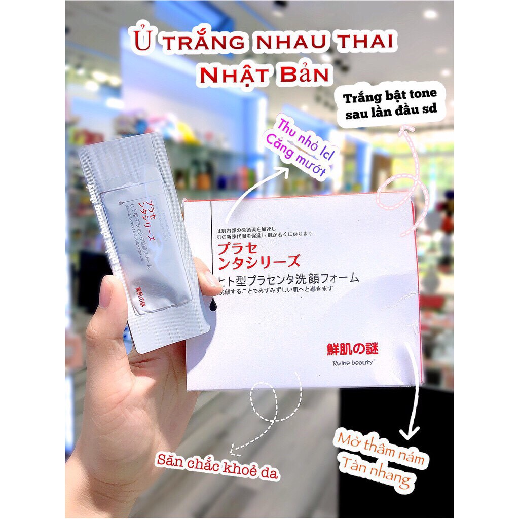 [AUTH] Ủ TRẮNG NHAU THAI NHẬT 1 step