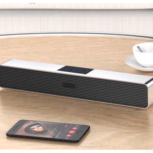 Loa Bluetooth Soundbar Siêu Trầm MUSIC E-91, Loa Đôi, Âm Thanh Trung Thực, Hỗ Trợ Thẻ Nhớ, USB