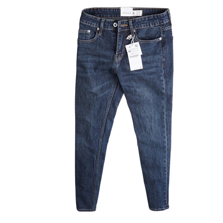 Quần jean nam màu XANH chất demin cao cấp co dãn đẹp from dáng skinny mẫu mới thời trang cao cấp beautiulgilr g32