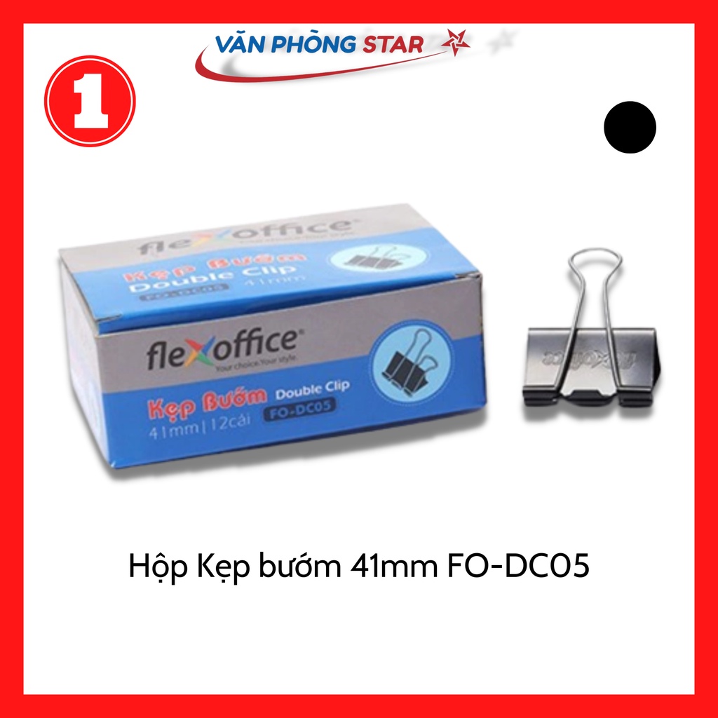 Kẹp bướm 41mm FO-DC05 Thiên Long
