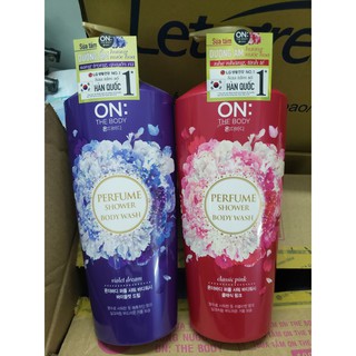 Sữa tắm On the body Perfume 1000ml