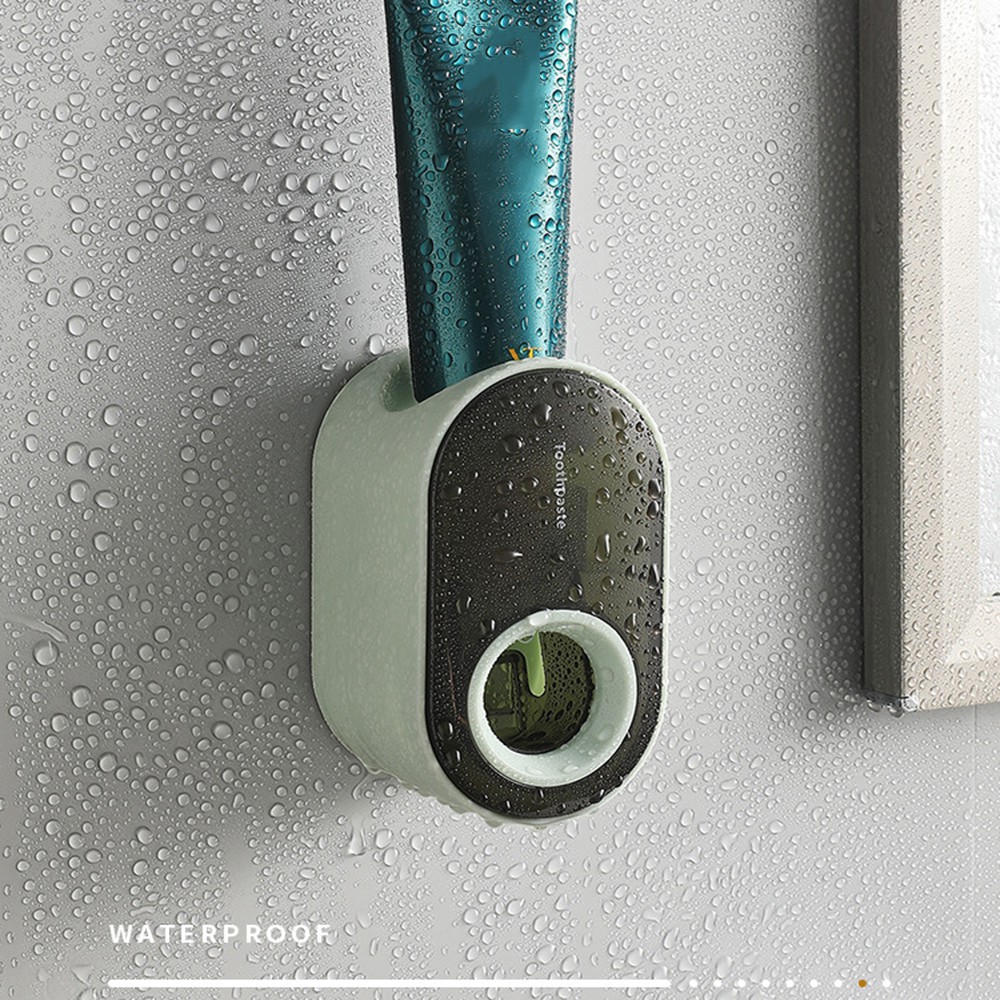 Dụng Cụ Lấy Kem Đánh Răng Tự Dính Chống Thấm Nước Nhiều Màu Sắc Tiện Lợi Dành Cho Nhà