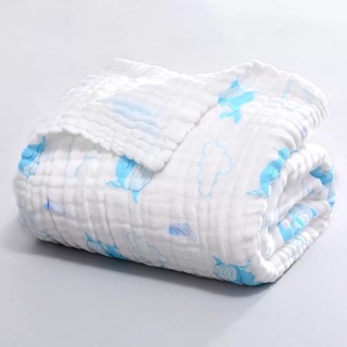 Khăn xô đa năng 1m2x1m2 , khăn quấn em bé sơ sinh.