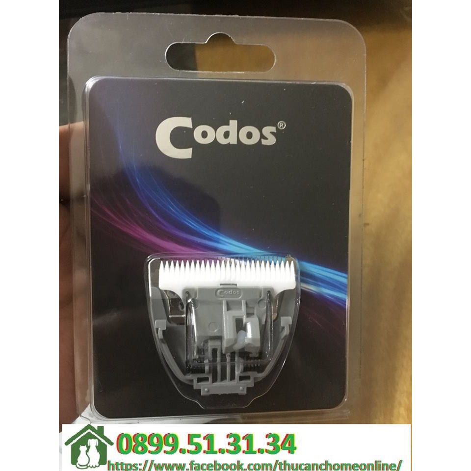 Lưỡi Tông Đơ Codos CP6800 Cắt Lông Cho Chó Mèo