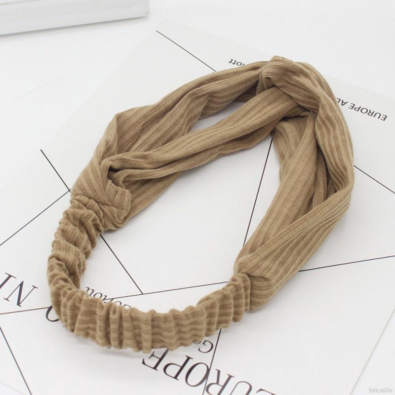 Băng đô vải thắt nút thời trang cá tính