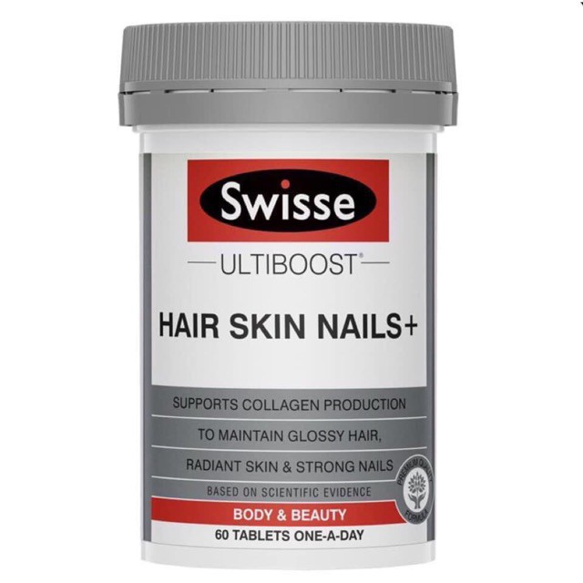 Viên uống đẹp da, móng, tóc Swisse Hair Skin Nails