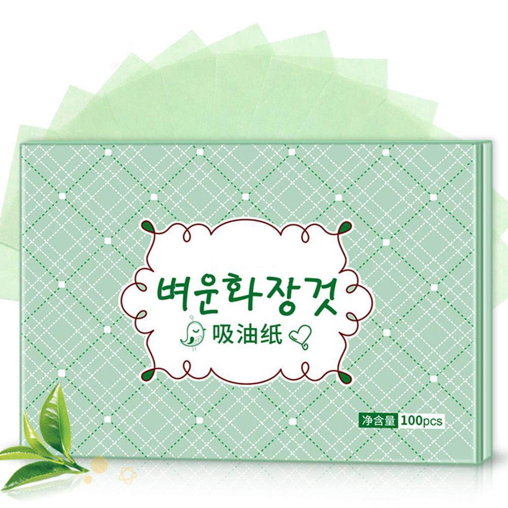 Set 100 tờ giấy thấm dầu da mặt