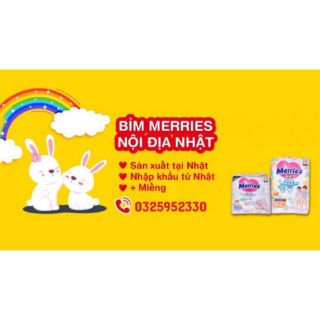 [SIÊU SALE] [Cộng miếng] Bỉm Merries dán/quần nội địa Nhật NB96/S88/M64/M68/L58/L50/XL44/XXL28