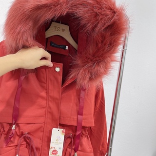 ÁO PARKA NỮ ĐỎ SIÊU ĐẸP ẤM