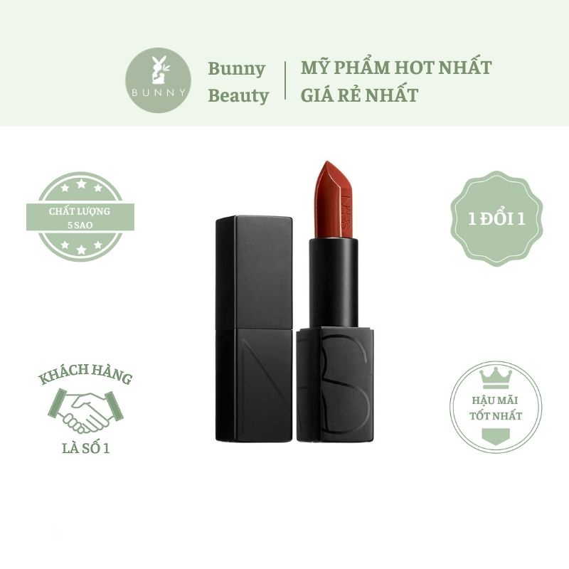 Son Nars Audacious Lipsticks Bunny Beauty hàng đủ bill