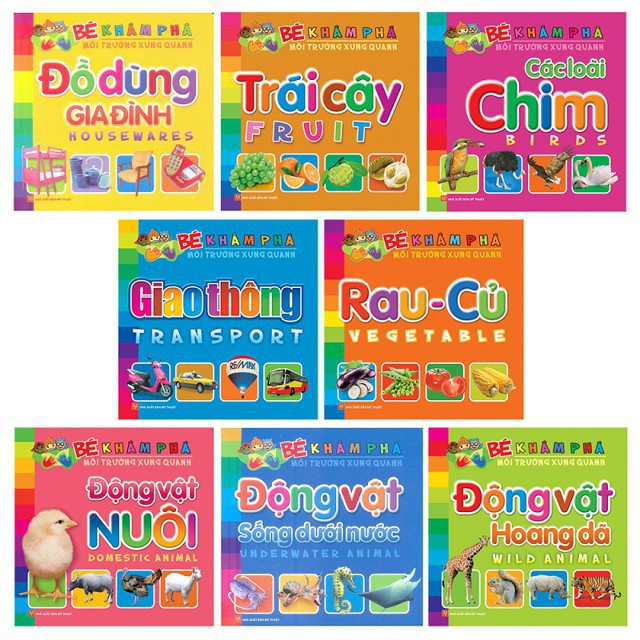 Sách: Bé Khám Phá Môi Trường Xung Quanh - Phân Loại Tùy Chọn