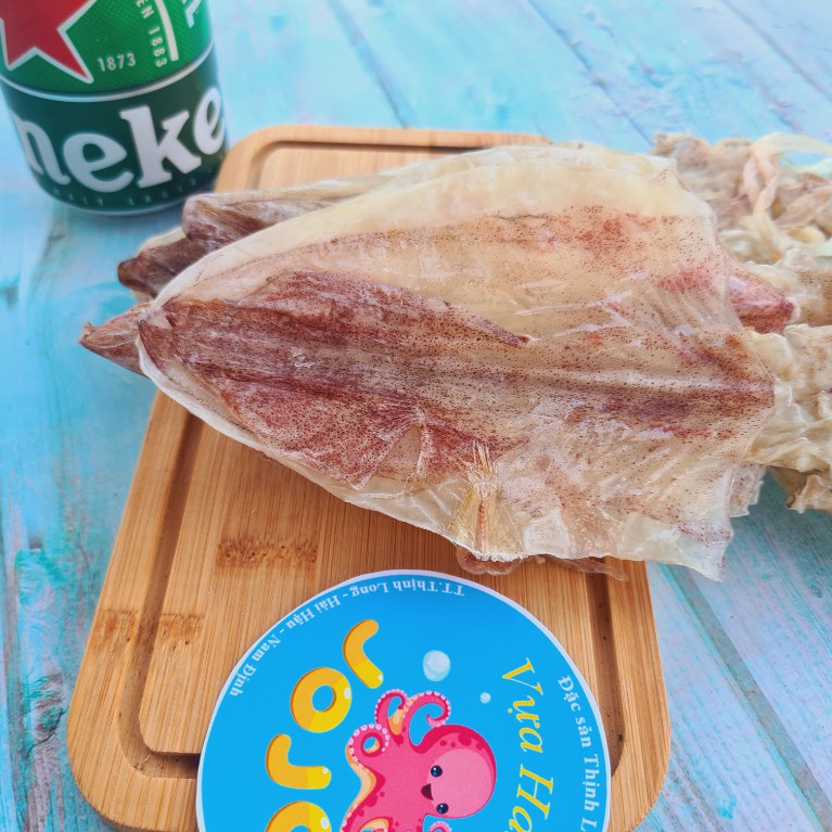 500Gr Mực Khô Loại 1 (Size 30 - 35 con 1kg) - Dày Mình Thịt Ngọt - JoJo Seafood