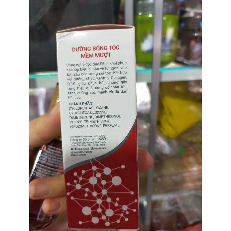 FIBER x.pros dưỡng tóc mềm mượt.