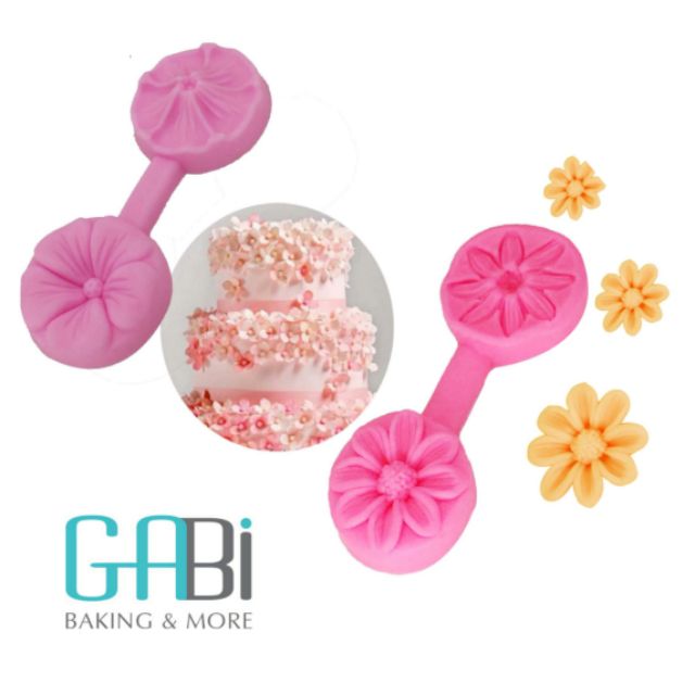 Khuôn fondant silicon hoa đơn