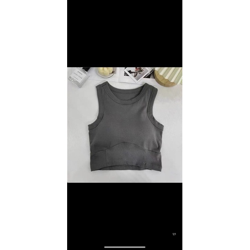 Áo croptop ba lỗ tôn eo