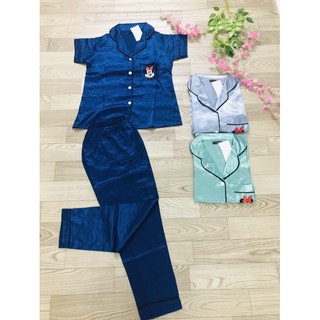 Bộ pijama phi lụa