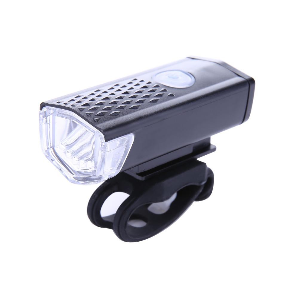 Đèn chiếu sáng phía trước xe đạp có cổng sạc USB 300LM CREE LED