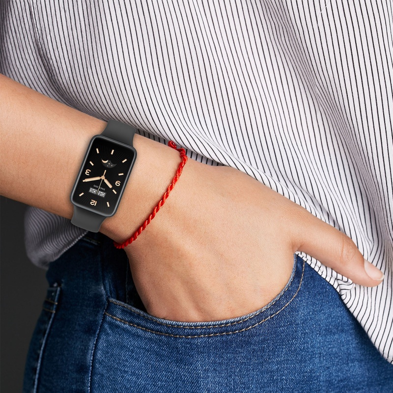 Dây Đeo Silicone Chống Nước &amp; Mồ Hôi Điều Chỉnh Được Cho Vòng Tay Thông Minh Mi Band 7 Pro