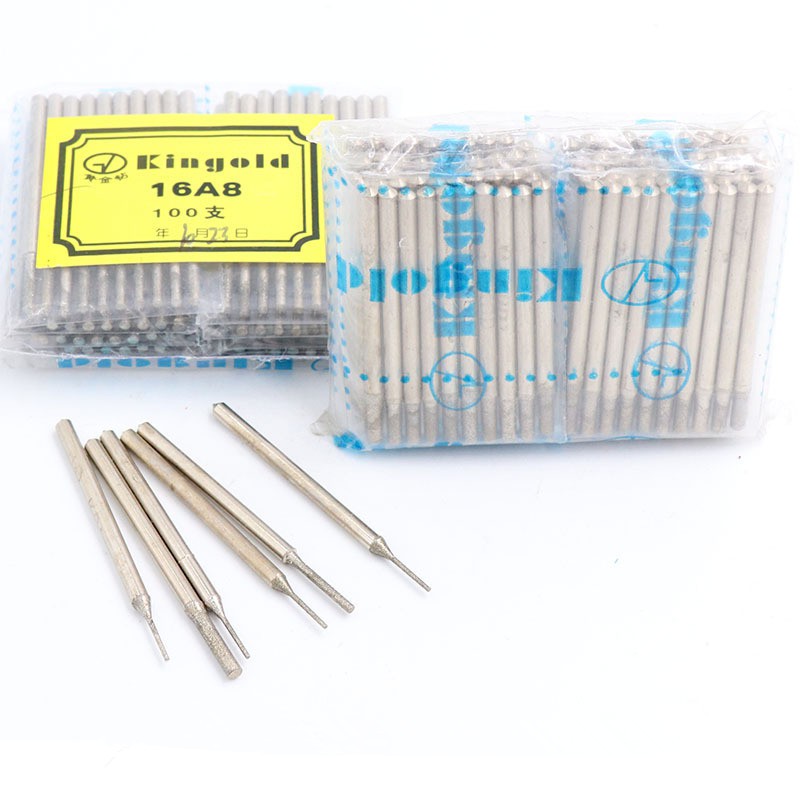 Mũi mài khắc đầu kim cương cán 2.35mm