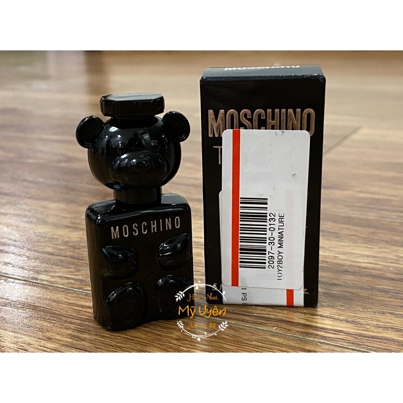 Nước hoa Moschino Toy Boy đen Mini 5Ml