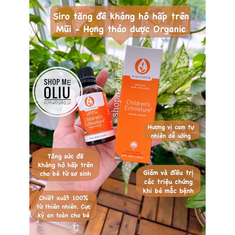 Siro tăng đề kháng thảo dược Kiwiherb Echinature